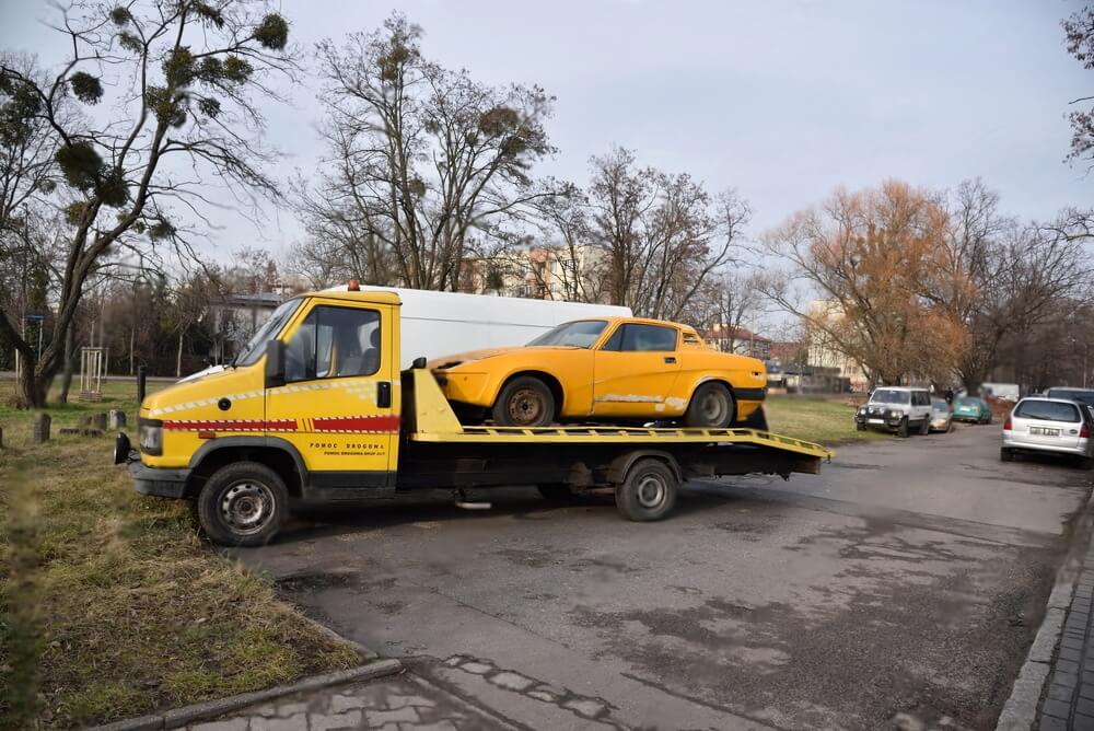 flatbed towing